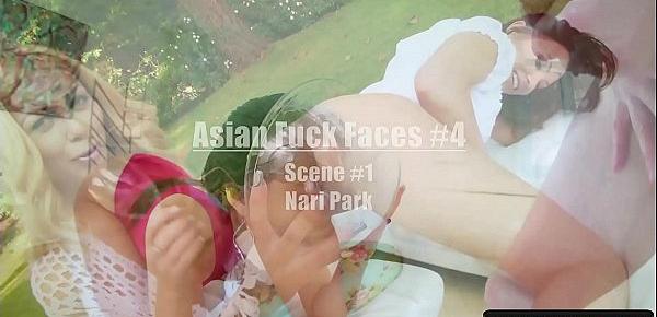  Cute Asian College Girls Nari Park Into Sloppy Deepthroat Face Fucking with Jonni Darkko